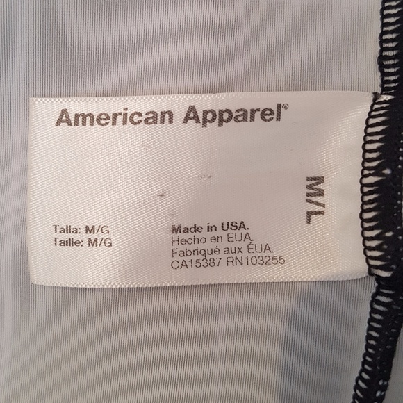 American Apparel Sheer Sweetheart Bodycon Dress - Picture 3 of 4